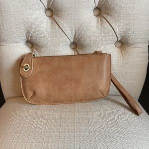 Taupe Wristlet